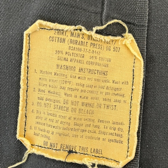 VINTAGE US Air Force Field Rambo Jacket USAF 70s Vietnam Size M - Picture 5 of 8